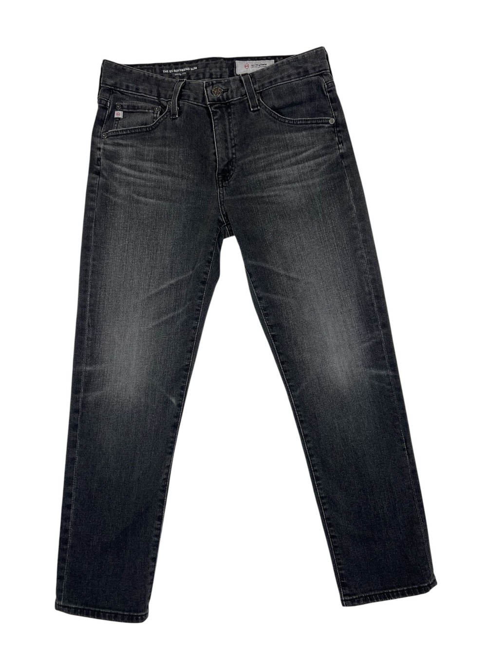 AG Adriano Goldschmied The Ex-Boyfriend Slim jeans dark faded grey size 26R